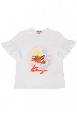 T-shirt with a print, zdjęcie 1 T-shirt with a print od Kenzo Kids